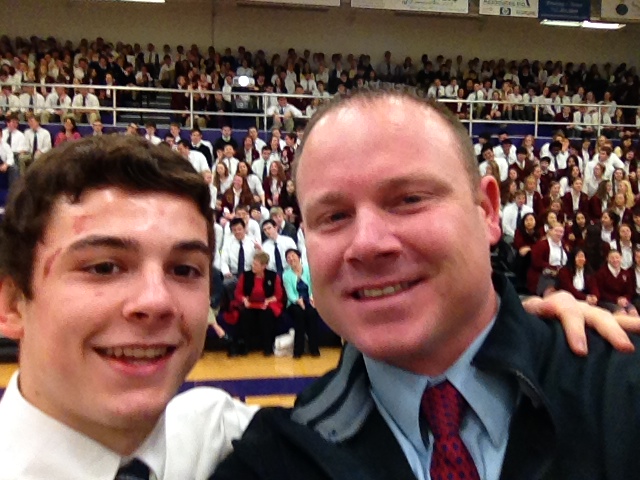 Scott Martin and Stephen Loiseau selfie